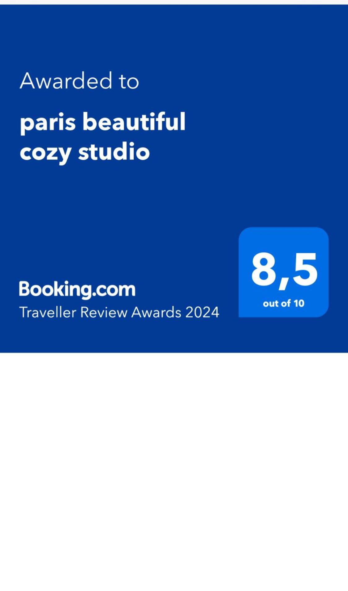 Paris Beautiful Cozy Studio Luaran gambar